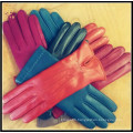 ZF0238 New arrival sheepskin cute fine leather gloves